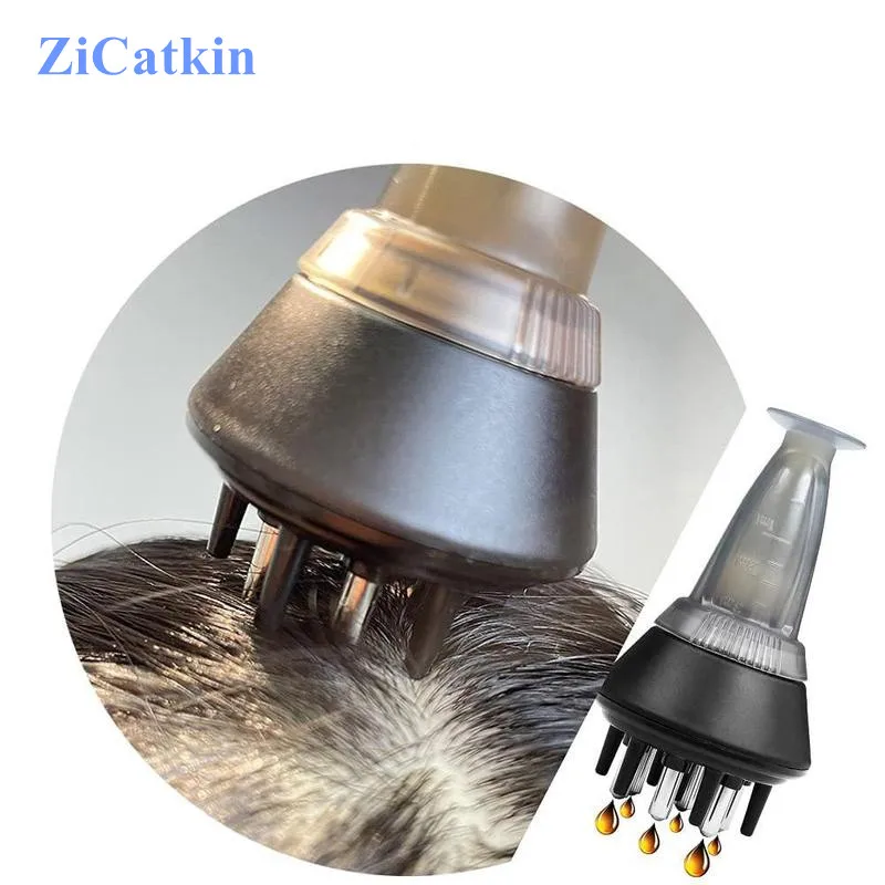 

ZiCatkin Hair Care And Scalp Massager For Hair Growth Stimulating Hair Growth Brush Mini Hair Comb Masajeador Nourish Hair Roots