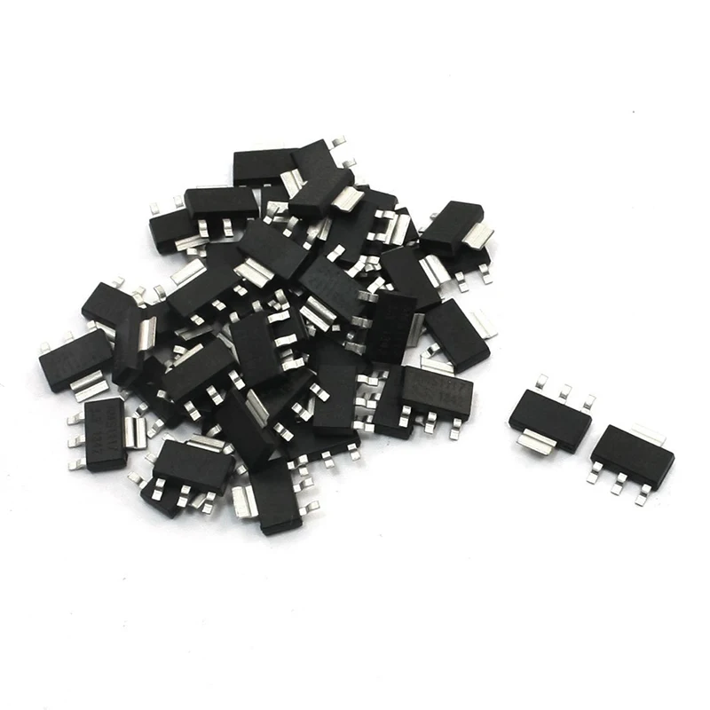 

50Pcs AMS1117-3.3 Low Dropout Voltage Regulator 3.3V 1A SOT-223