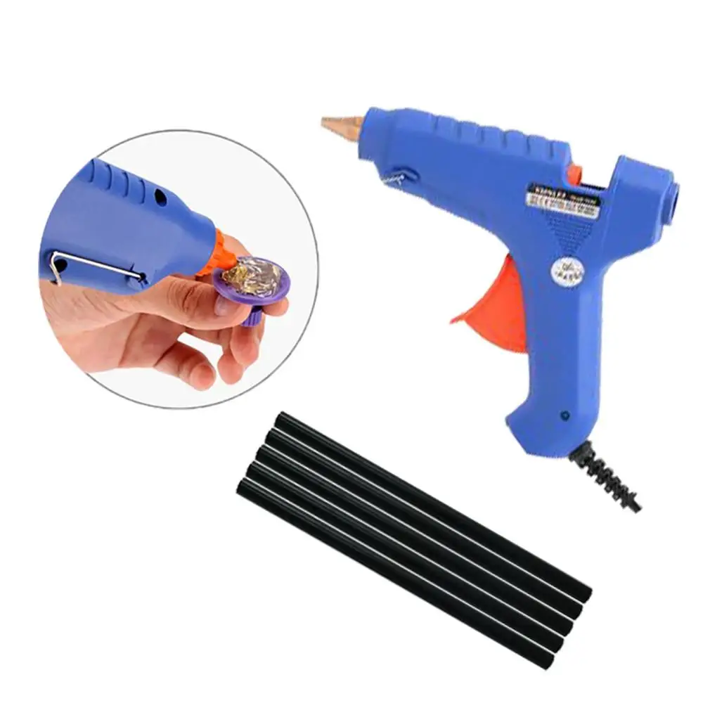 melhor 12 Pçs Kit De Ferramentas Remoção Paintless Dent Corpo Automático Pistola Cola Dent Levantador Ponte Extrator Conjunto Para Danos Causados Por Granizo Do Carro E Reparação