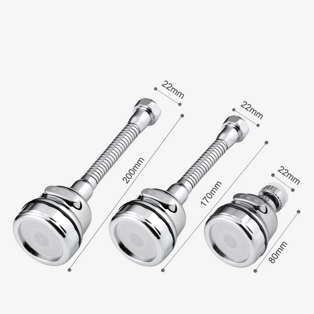 

Kitchen Shower Faucet Tap 3 Level Adjusting 360 Rotate Water Saving Bathroom Shower Faucet Nozzle Filtered Faucet Accessories