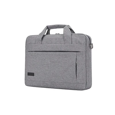 Dark Grey (14inch ) Модная вместительная сумка для ноутбука для мужчин и женщин, дорожный портфель, деловая сумка для ноутбука 14 15 дюймов Macbook Pro PC - Цвет: Dark Grey (14inch )