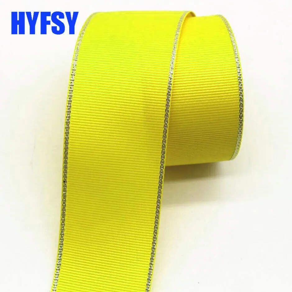 Новинка 10 мм/16 мм/25 мм/38 мм Серебряная лента 10 ярдов DIY материалы ручной работы головной убор подарочная упаковка аксессуары для одежды - Цвет: 9