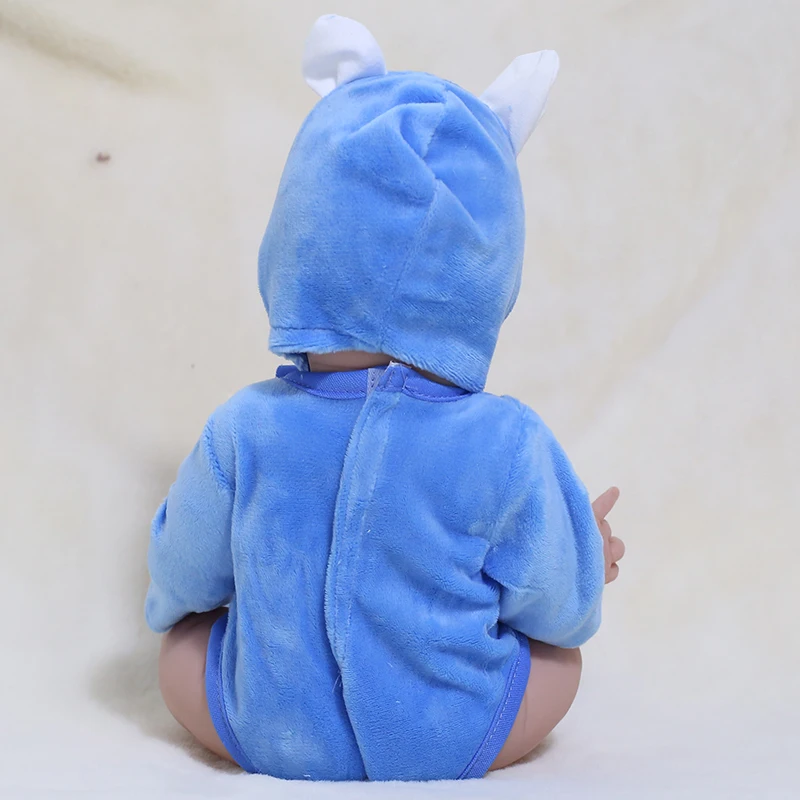 Кукла реборн Силиконовая Водонепроницаемая 38 см|Куклы| |