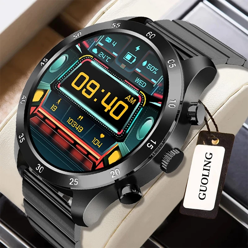 

2022 New Smart Watch Men Bluetooth Call Custom Dial Full Touch Screen Waterproof Smartwatch Sports Fitness Tracker Watch For Men
