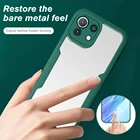 Чехол для Xiaomi Mi 10 lite, 5G, 360 градусов, прозрачный, мягкий, силиконовый, противоударный