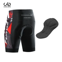 wosawe mtb cycling shorts with gel padded men anti sweat racing bicycle bike cycling shorts bretele short ciclismo masculino