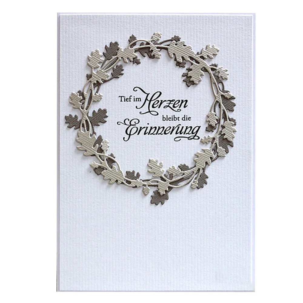 Пресс-формы из металла в виде венка для скрапбукинга | Дом и сад