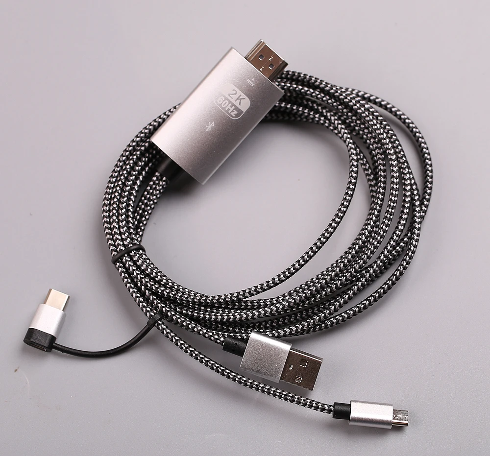 Кабель преобразователь для Huawei P30 Xiaomi Samsung Android Phone Connect to TV HDTV|Кабели HDMI| |