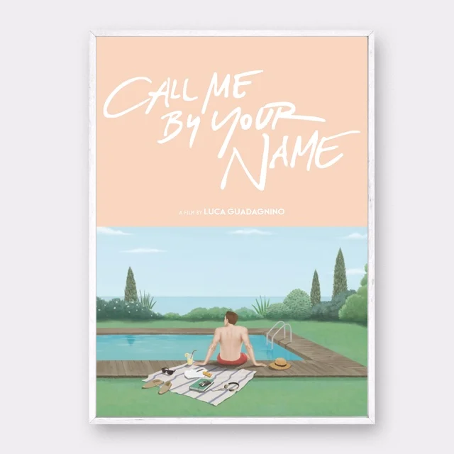 Картина с надписью Call Me by Your Name плакат на холсте музыкальный настенные картины
