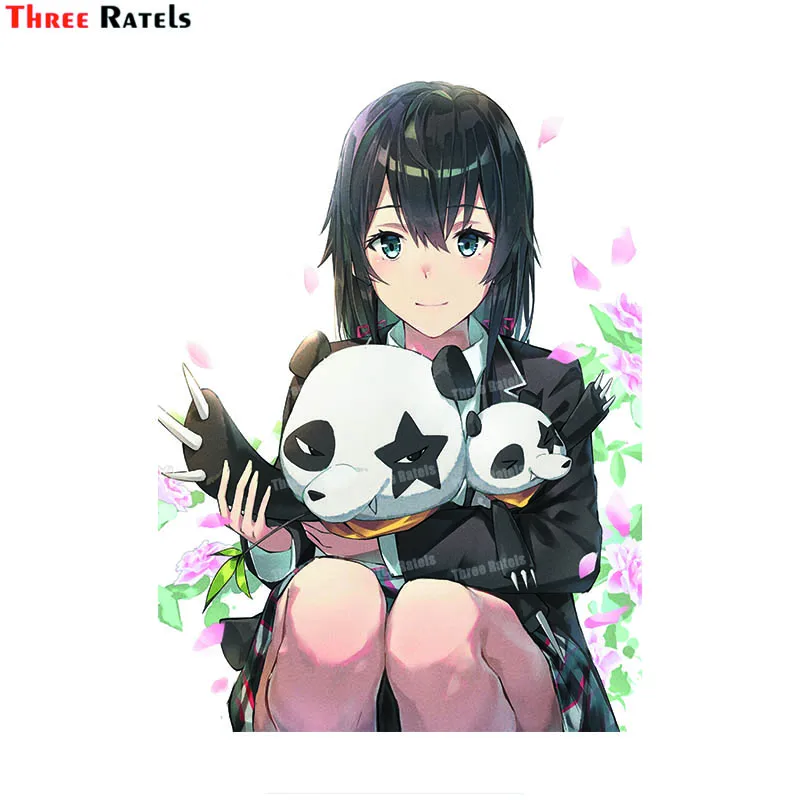 Наклейки Three Ratels A47 Yukinoshita Yukino Yahari Ore No Seishun Lovecome Wa Machigatteiru Стикеры для Bmw E60 Schol