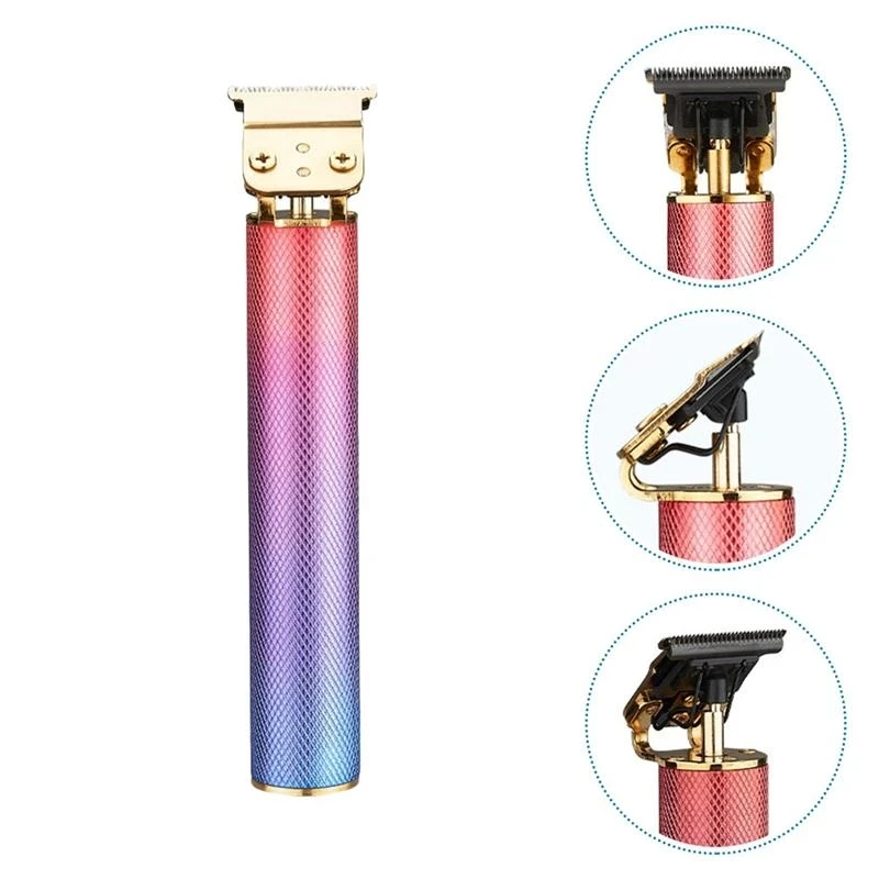 

2021 USB T9 Hair Clipper Professional Electric hair trimmer Barber Shaver Trimmer Beard 0mm Men Hair Cutting Machine for men