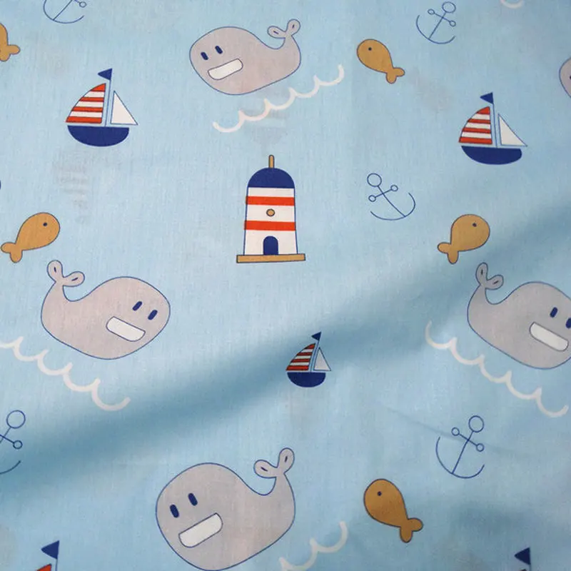 Детская хлопковая ткань для квилтинга швейная домашнего пэчворка сделай сам