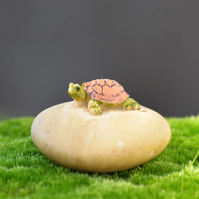 1 шт. имитация из смолы для черепах украшения аквариума черепахи мох микро