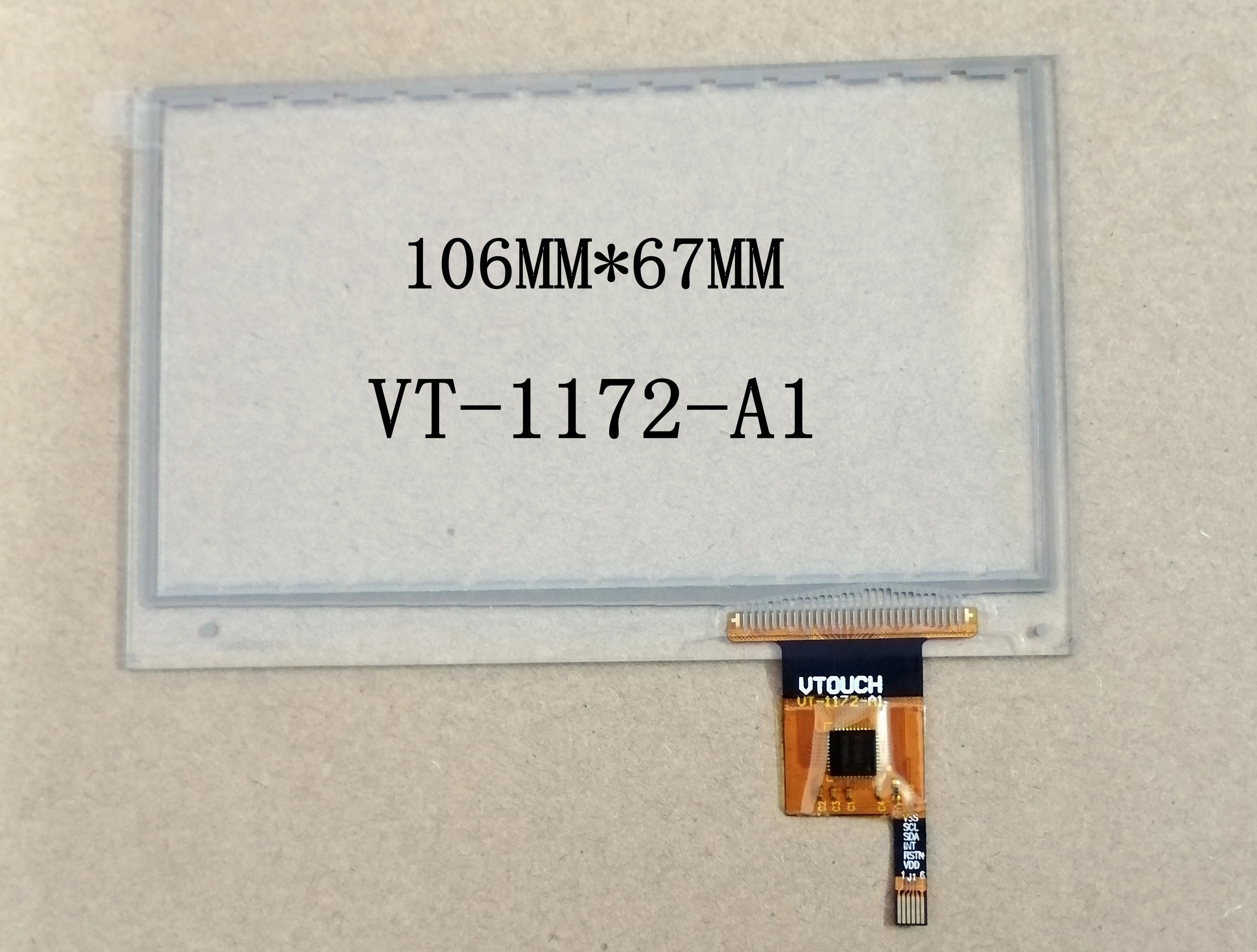 VT-1172-A1 VTOUCH совершенно новый сенсорный экран VT-1172-A1 4,3 дюймов емкостный сенсорный экран 106 мм * 67 мм