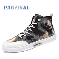 parzival high top men casual shoes canvas sneakers man vulcanized shoes male footwear zapatillas hombre outdoor travel shoes