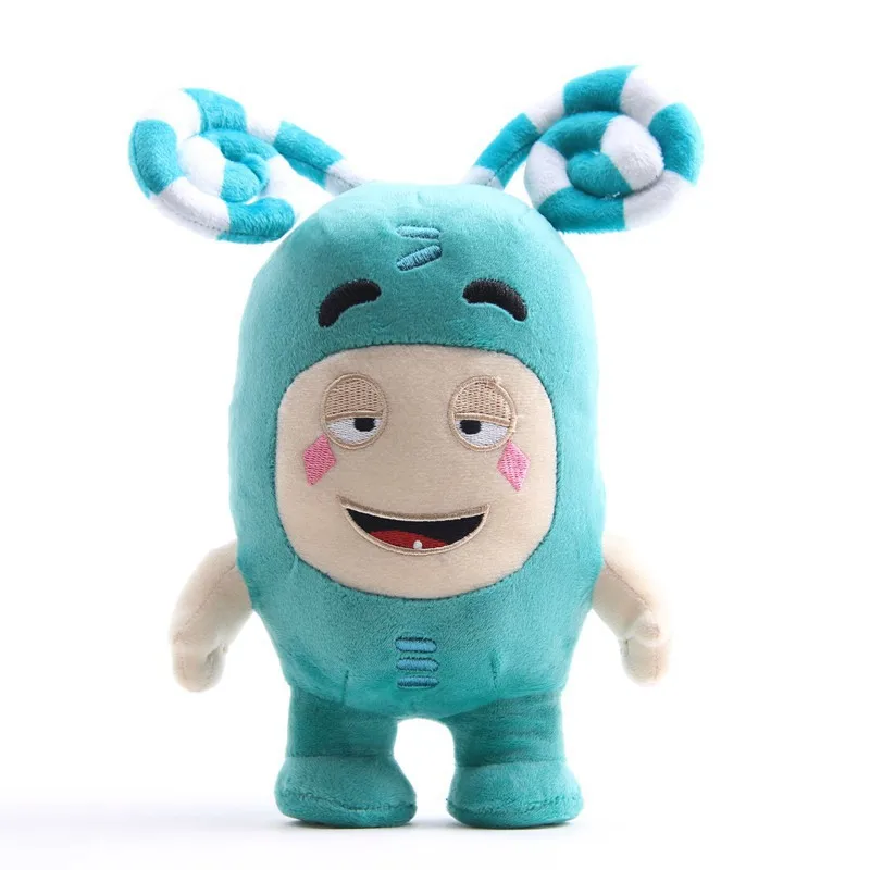 Мягкая набивная кукла Oddbods 23 см аниме плюшевая игрушка с сокровищами солдатиков