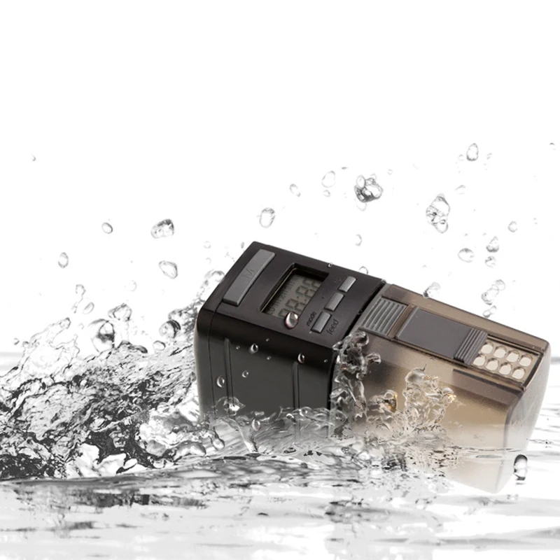 Автоматический кормушка для аквариума автоматический дозатор рыбы электронный