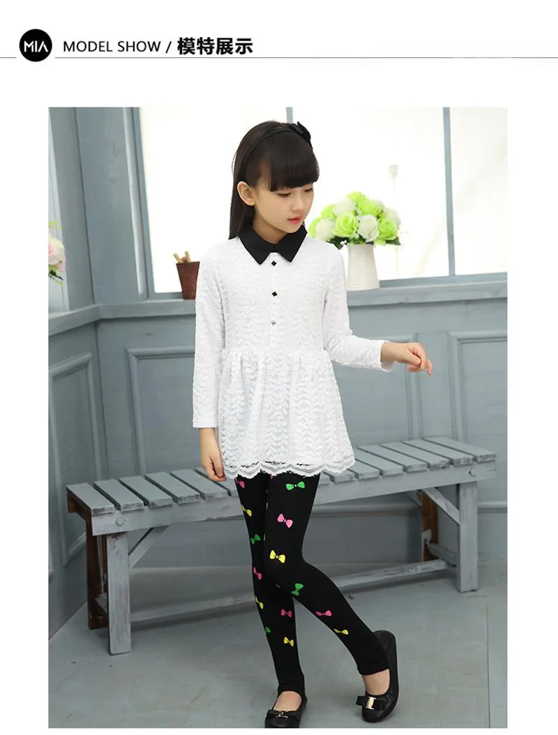 Леггинсы для девочек детские брюки Новое поступление Осенние повседневные