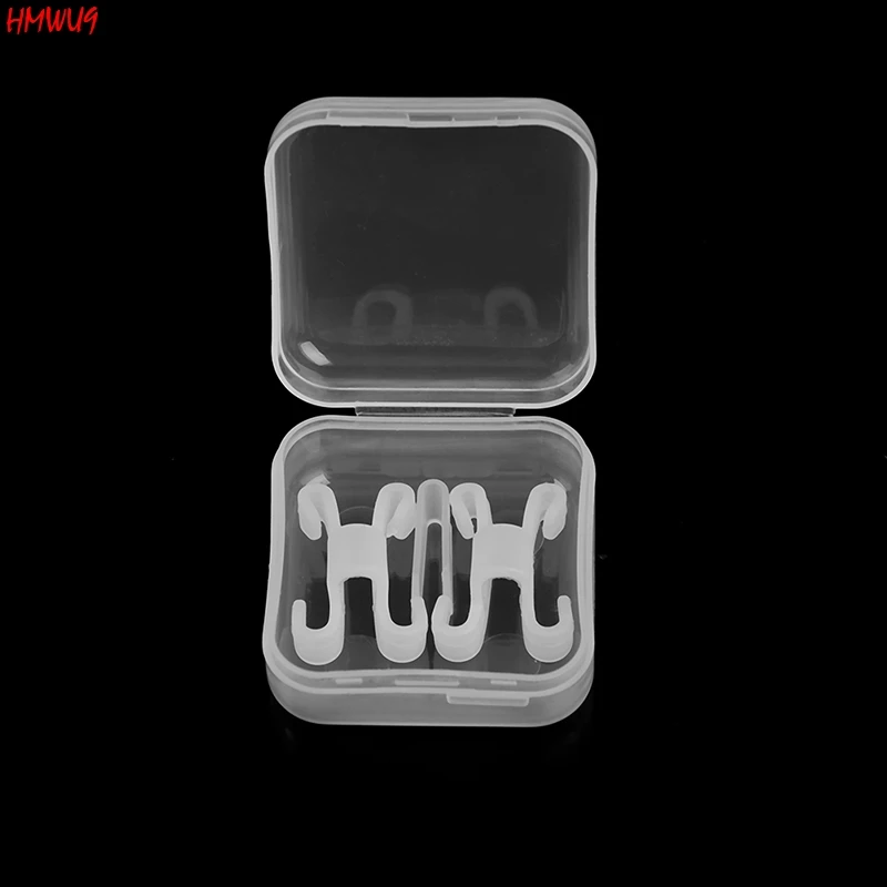 2 шт. силиконовые клипсы для носа против храпа | Бутылки с аппликатором