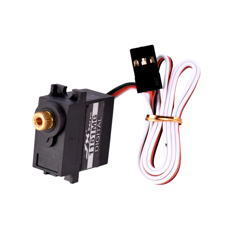 JX-Servo PDI-1151MG 3,6 KG, 6V, impermeable, n&uacute;cleo Digital, para helic&oacute;ptero, coche, Robot, barco-0