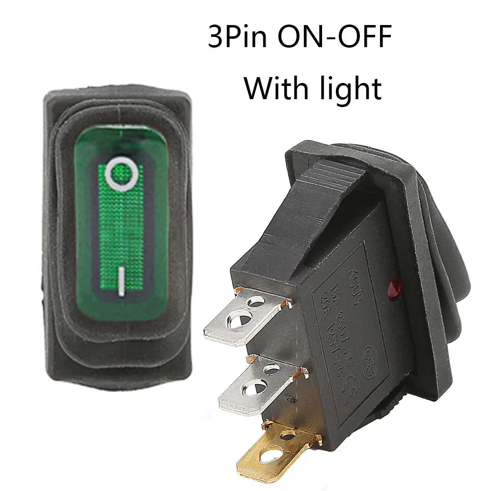 Водонепроницаемый переключатель KCD3 2/3 положения