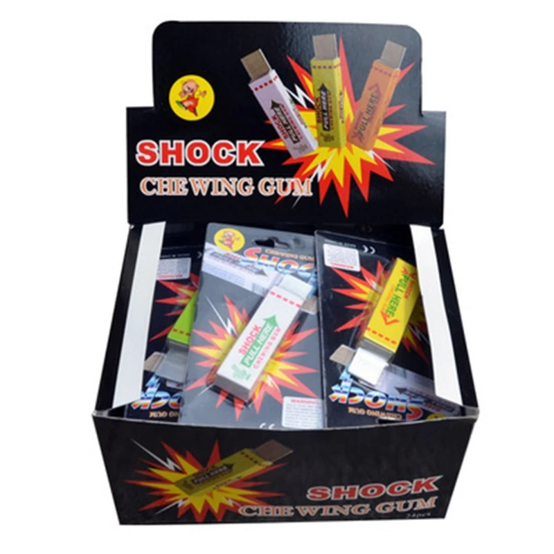 3 шт. электрическая эпатажная резинка игрушка Шок Шутка гаджет розыгрыш забавная