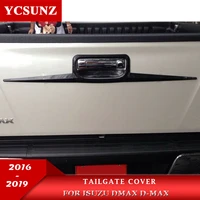 2016 2019 abs tailgate cover for isuzu d max dmax 2016 2017 2018 2019 accessories rear gate handle car styling exterior parts