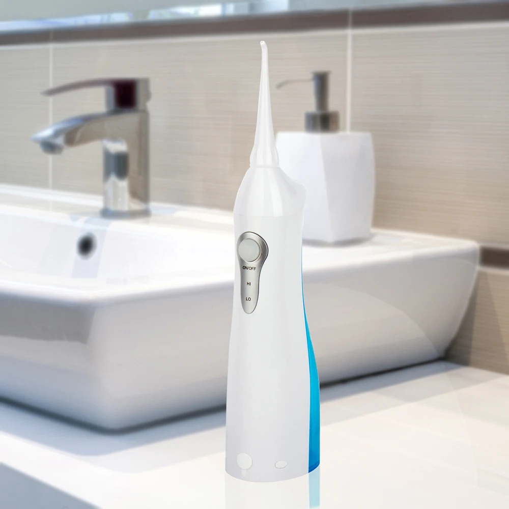 

Family Electric LV880S Oral Irrigator 2 Modes USB Rechargeable Dental Water Flosser Travel Use IPX7 Waterproof Teething Cleaning