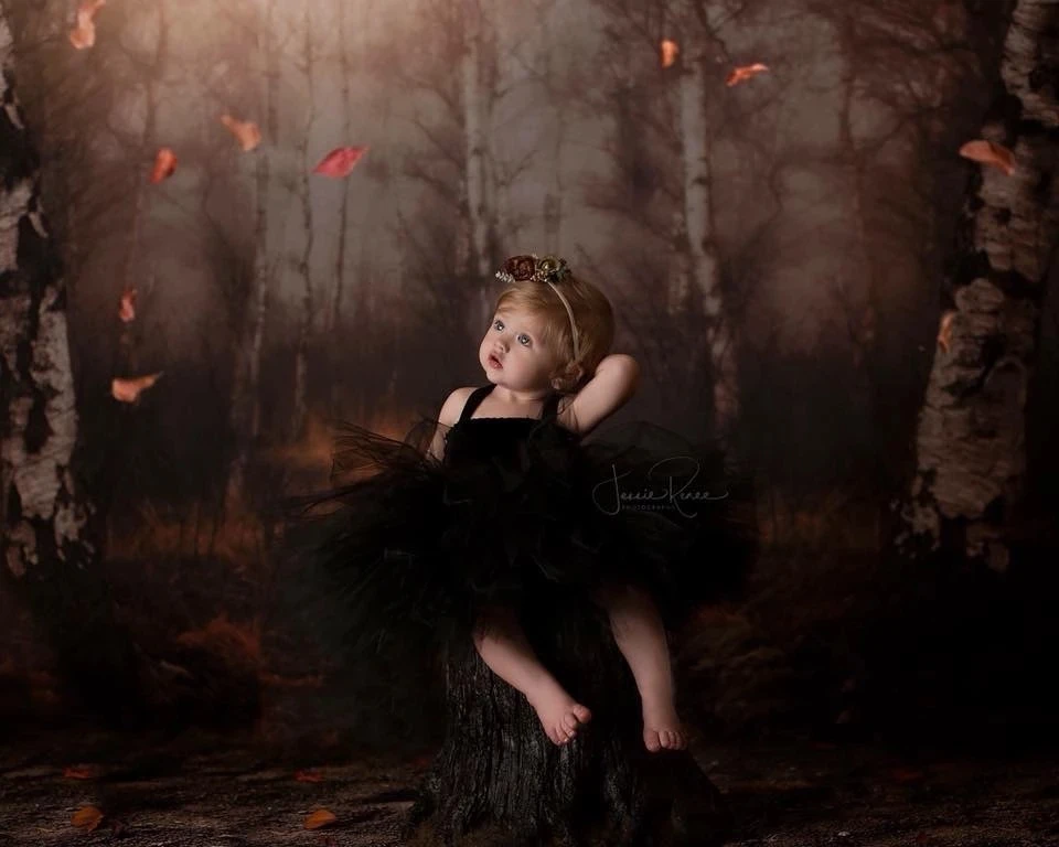 

Mehofond Fantastic Forest Photography Background Wonderland Trees Birthday Party Baby Shower Backdrop Photocall Photo Studio