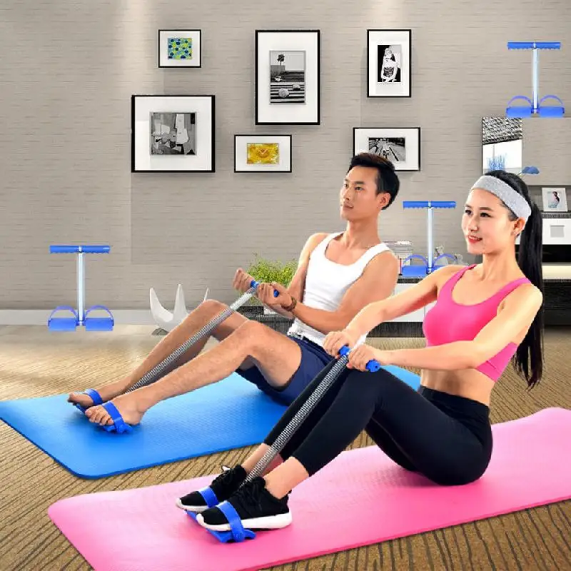 Эластичный тренажер-тренажер с пружинным шнуром для ног тренажер живота и
