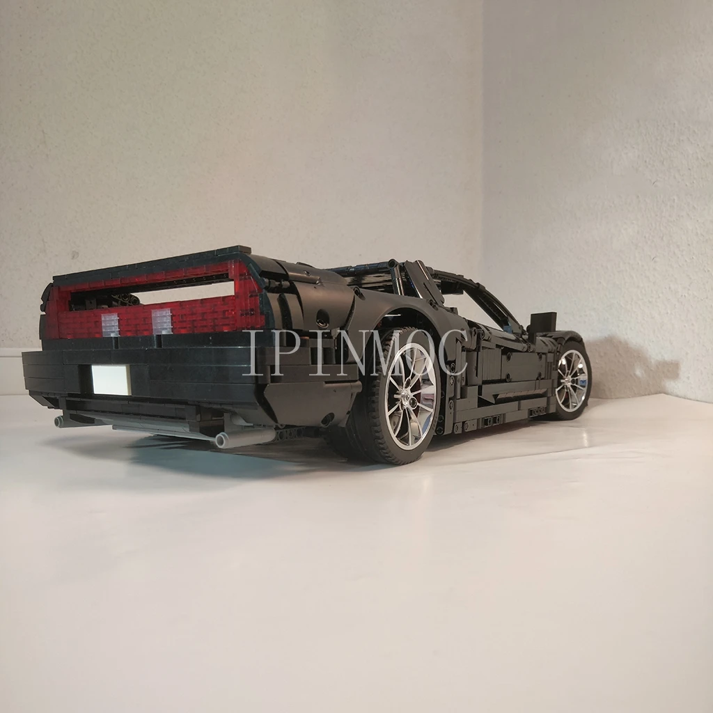 Технология строительный блок moc-30093 Honda nsxs автомобиль супер спортивный части