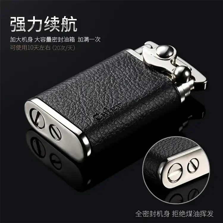 Латунная масляная Зажигалка Chief креативная ветрозащитная зажигалка