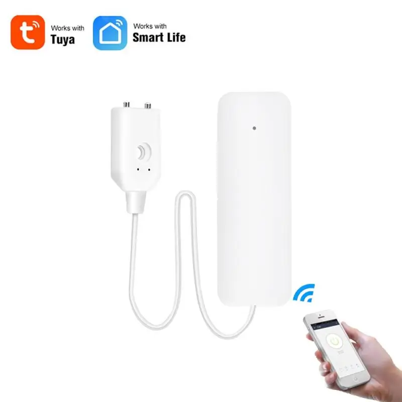 

Tuya Home Alarm Water Leakage Alarm Independent WIFI Water Leak Sensor Detector Flood Alert Overflow Security Alarm System