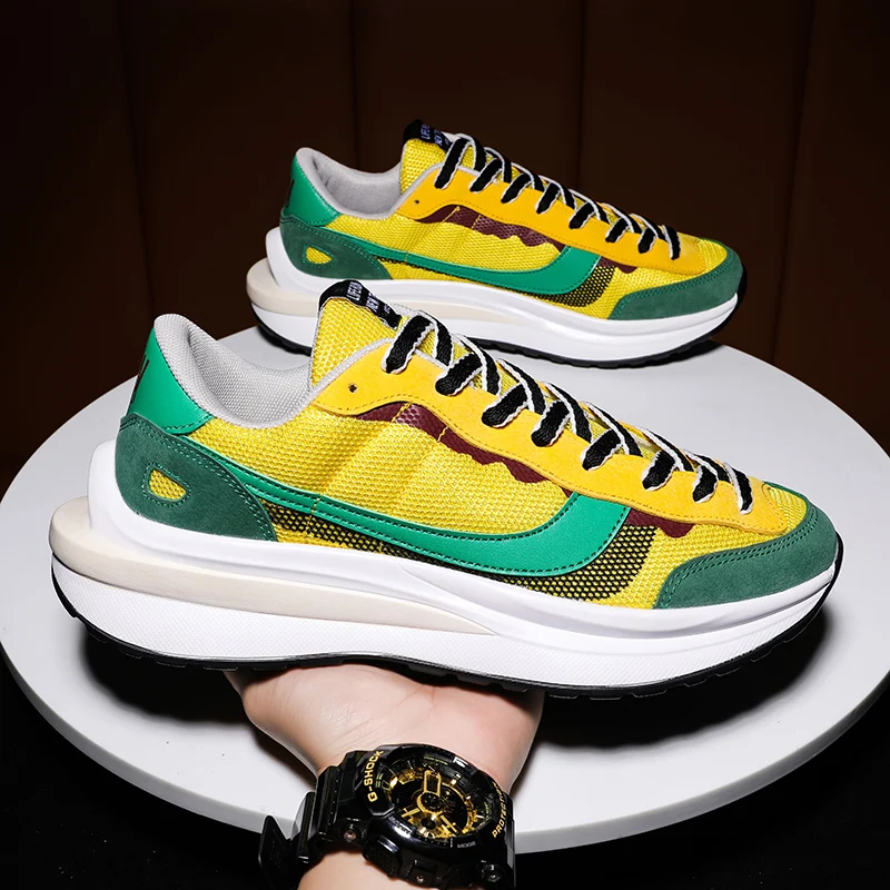 

New style casual sports men's shoesfour seasons fitness jogging shoeslight and breathable net running shoes, Forrest Gump shoes