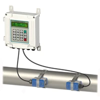 tuf 2000sw rs485 modbus wall mounted ultrasonic flow meter cast aluminum housing dn25mm dn100mm digital liquid flowmeter