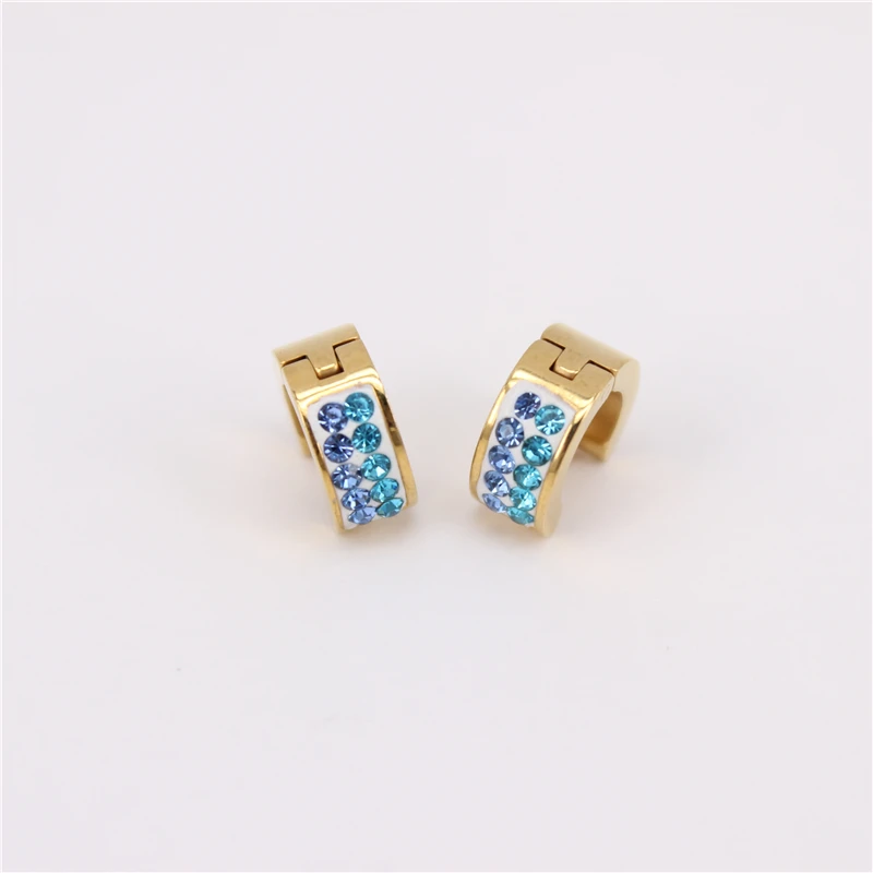 

The New 10mm Small and cute 7 color options Prom party gifts Fashion women's jewelry with Classic Hoop earrings jsj44