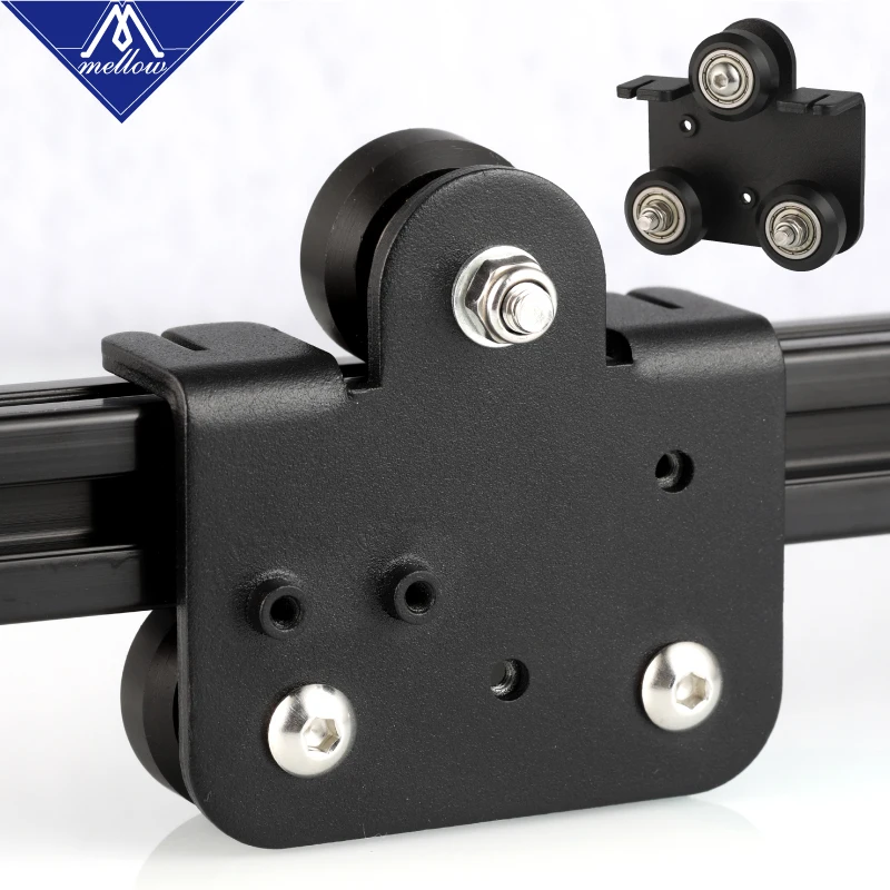 Мягкий Openbuilds CR10 экструдера задняя Поддержка пластины комплект с 625zz натяжного