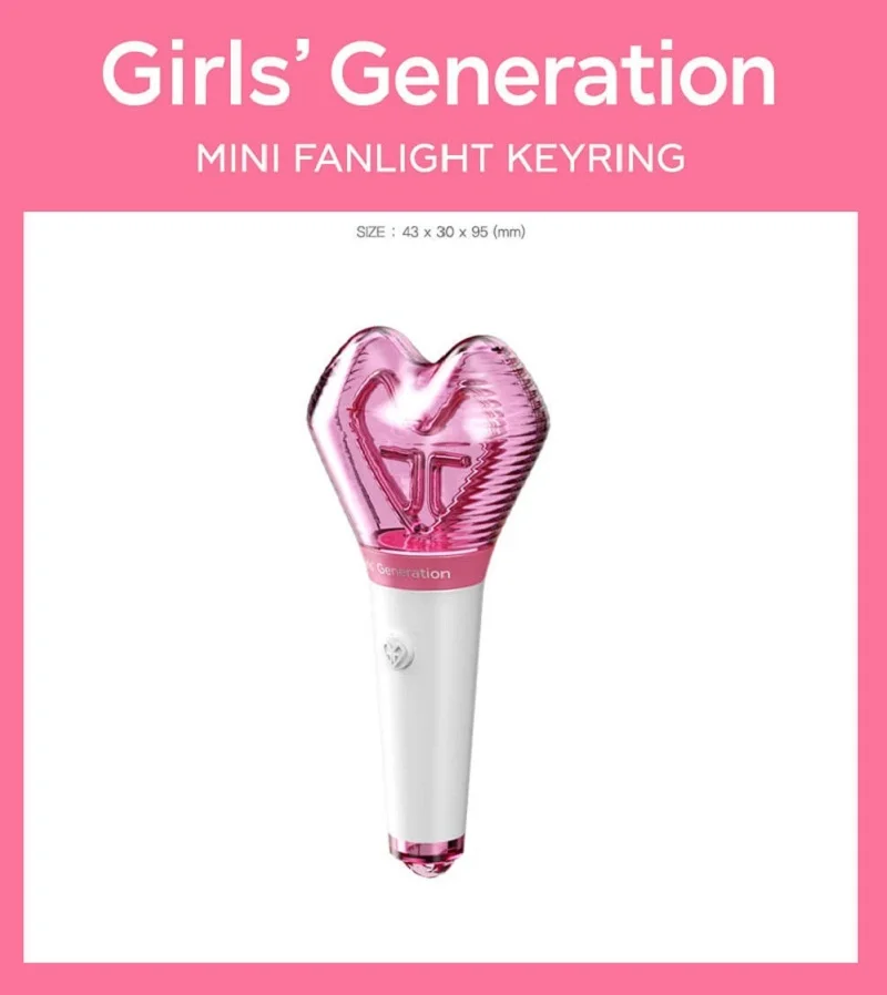 

[MYKPOP] ~ 100% Официальный оригинал ~ девушки поколения мини FANLIGHT брелок, KPOP вентилятор Коллекция подарков SA19113004