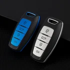 Для Great Wall Haval Hover H1 H4 H6 H7 H8 H9 GMW Coupe TPU Leahter автомобильный пульт дистанционного управления 4 Кнопка чехол для ключа чехол сумка держатель брелок