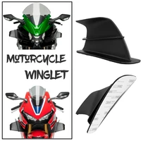 motorcycle winglet aerodynamic wing kit universal side wind fin spoiler for h2 h2r for honda cbr650r cbr650f cbr1000rr cbr nsr