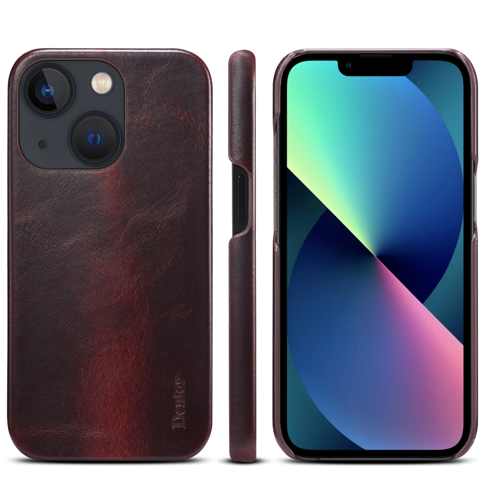 Чехол-накладка для Iphone 13 12 11 Pro Max Mini из натуральной кожи | Мобильные телефоны и