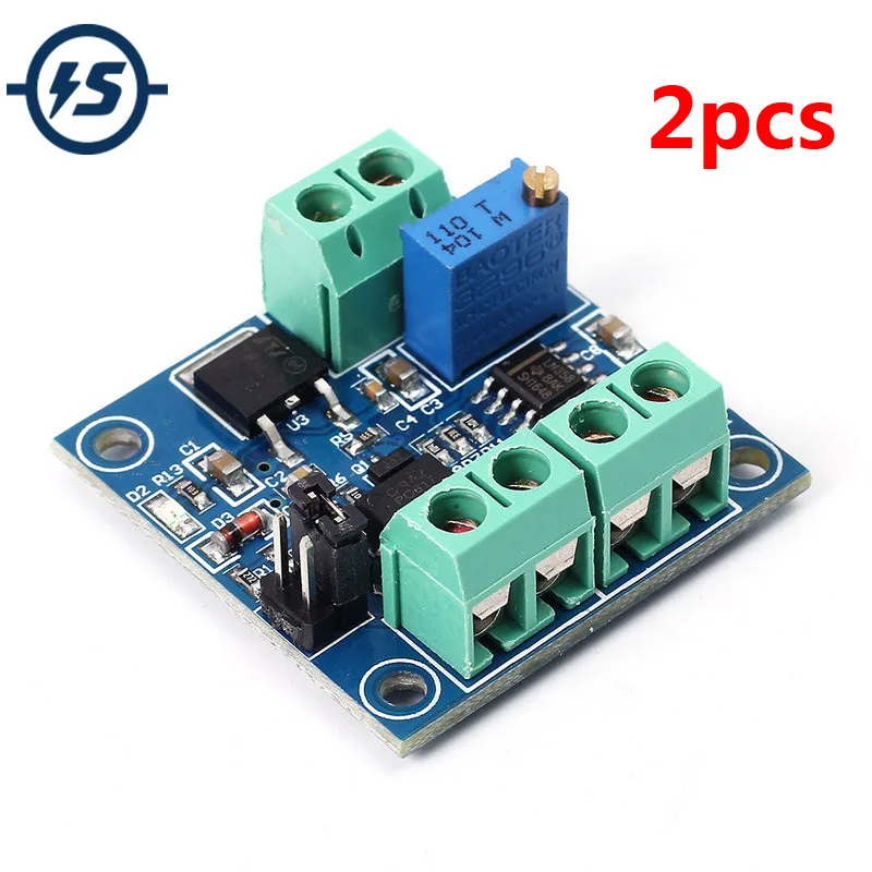 2 шт./лот модуль преобразователя PWM В напряжение 0%-100% до 0-10 для PLC MCU цифровой в