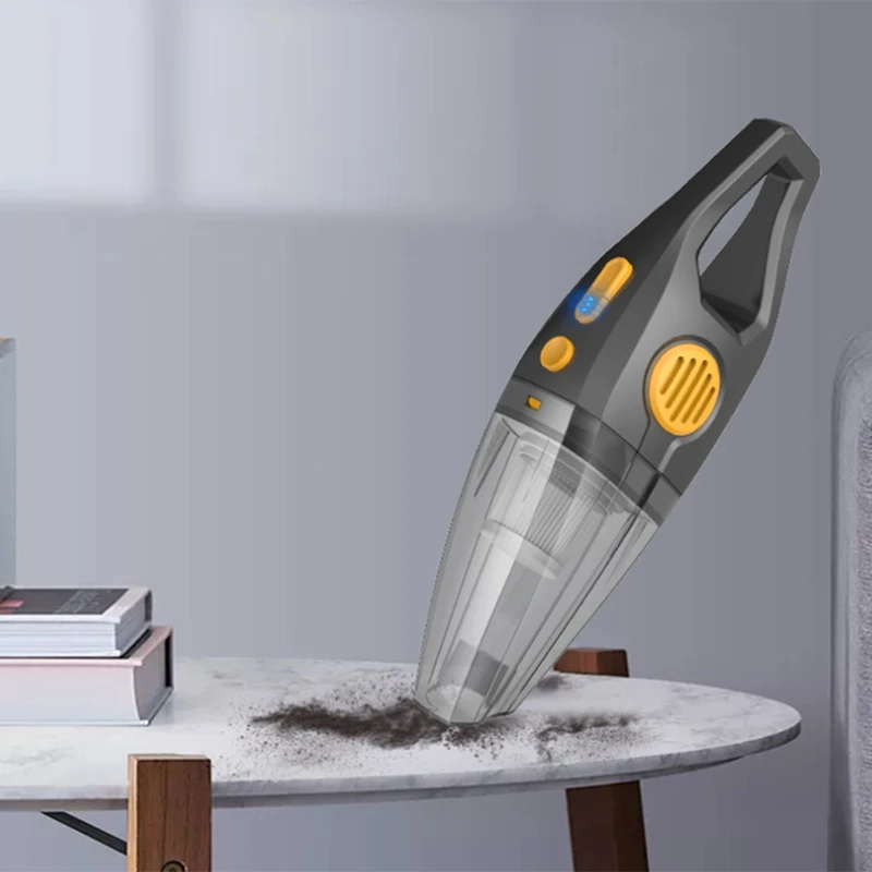 

Handheld Wireless Vacuum Cleaner Home Cordless Wet Dry Mini Vacuum Cleaner Dust Collector for Home Car Cleaning