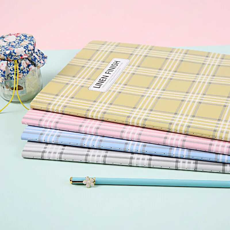 

M&G Cloth notebook. Cloth 16K sewing book. Literature and art, soft paper, notebook diary 60 pages. (Random colors) APYFA056