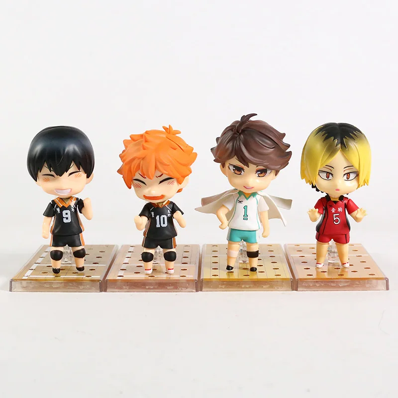 

Haikyuu!! Hinata Shoyo 461 kageyama tobio 491 Oikawa Tooru 563 Kozume Kenma 605 PVC Action Figure Collectible Model Toy