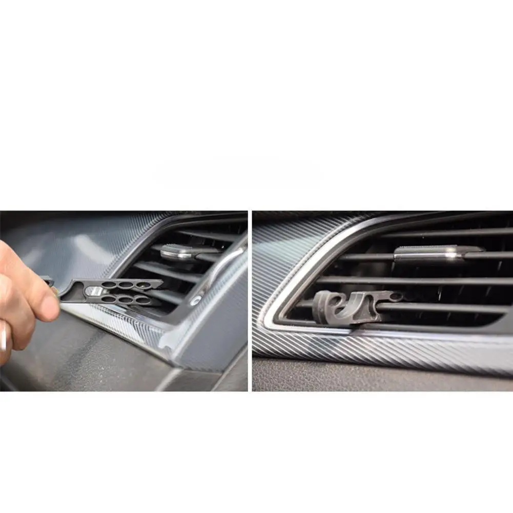 

Durable Multifunction 2Pcs/Set Auto Air Vent Hanger Holder Hook Fastener Mount for Sunglasses Phone Car Interior Accessory Clip