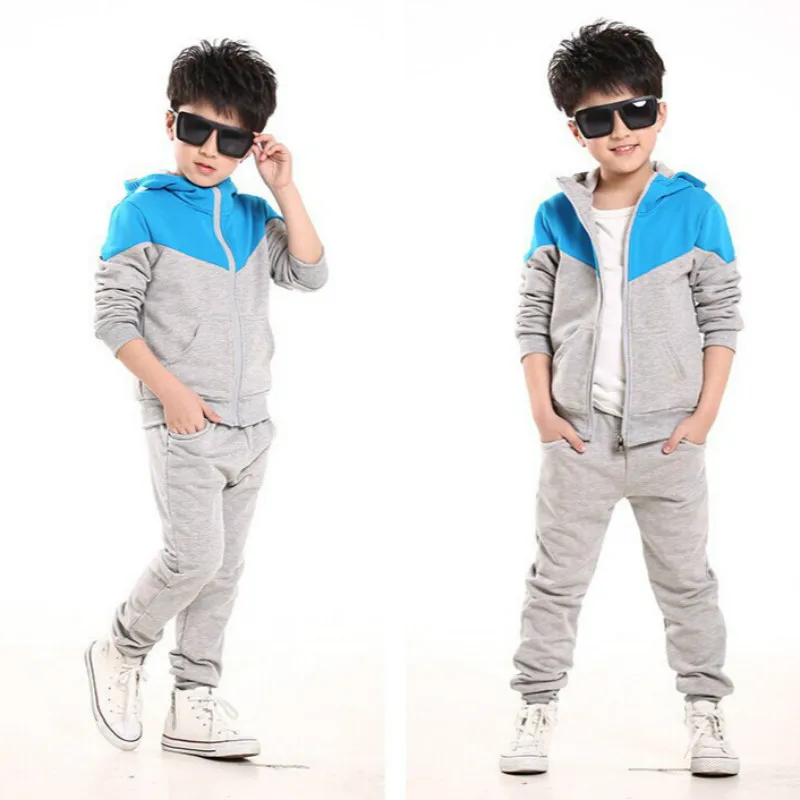 Спортивный костюм для мальчиков длинные штаны весна-осень |