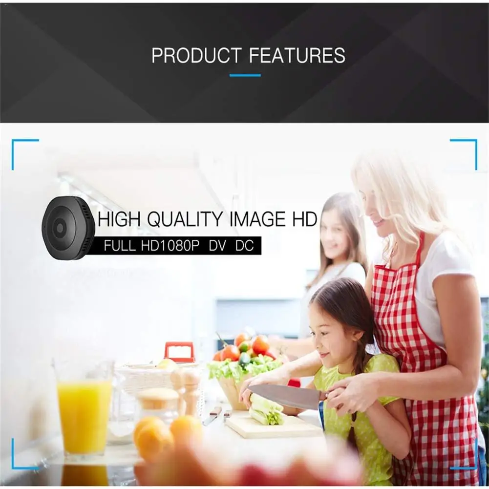 Видеоняня для детей мини видеокамера IP Камера HD 1080P A9 наружный DVR Ночное видение Обнаружение движения домашний умный Камера