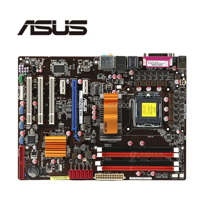 Материнская плата для ASUS P5P43TD PRO Desktop P43 Socket LGA 775 DDR3 б/у|Материнские платы| |
