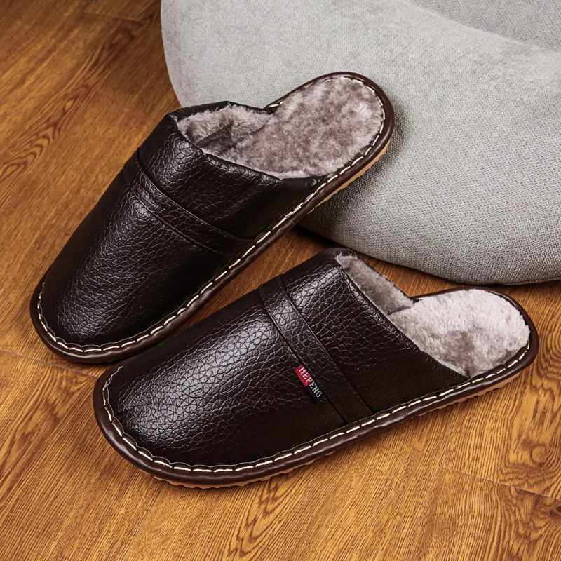 

Winter Warm Slippers Women Men Home Floor Slipper Soft Plush Anti Slip Lovers Indoor Shoes Ladies Floor Cotton Slides